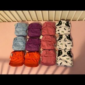 12 Bumgenius Freetime AIO cloth diapers